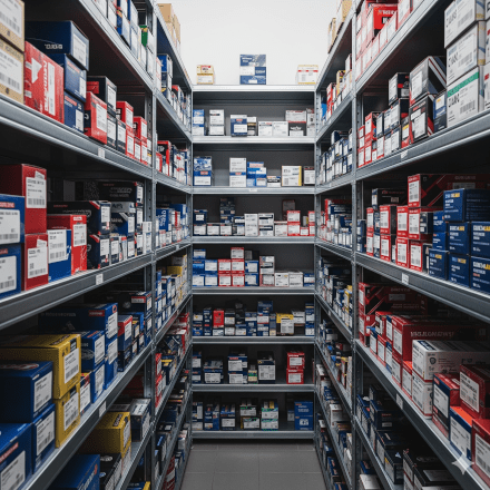 Controle de estoque de peças automotivas